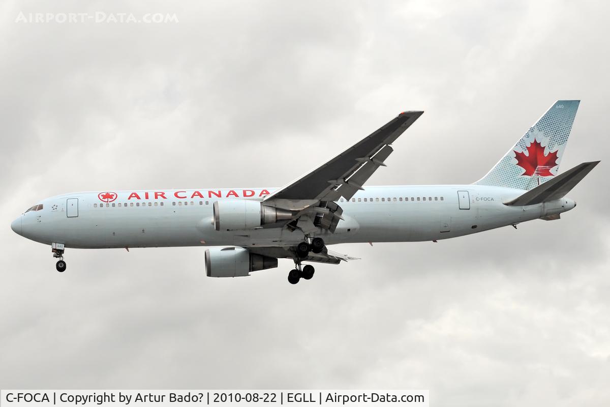 C-FOCA, 1990 Boeing 767-375/ER C/N 24575, Air Canada
