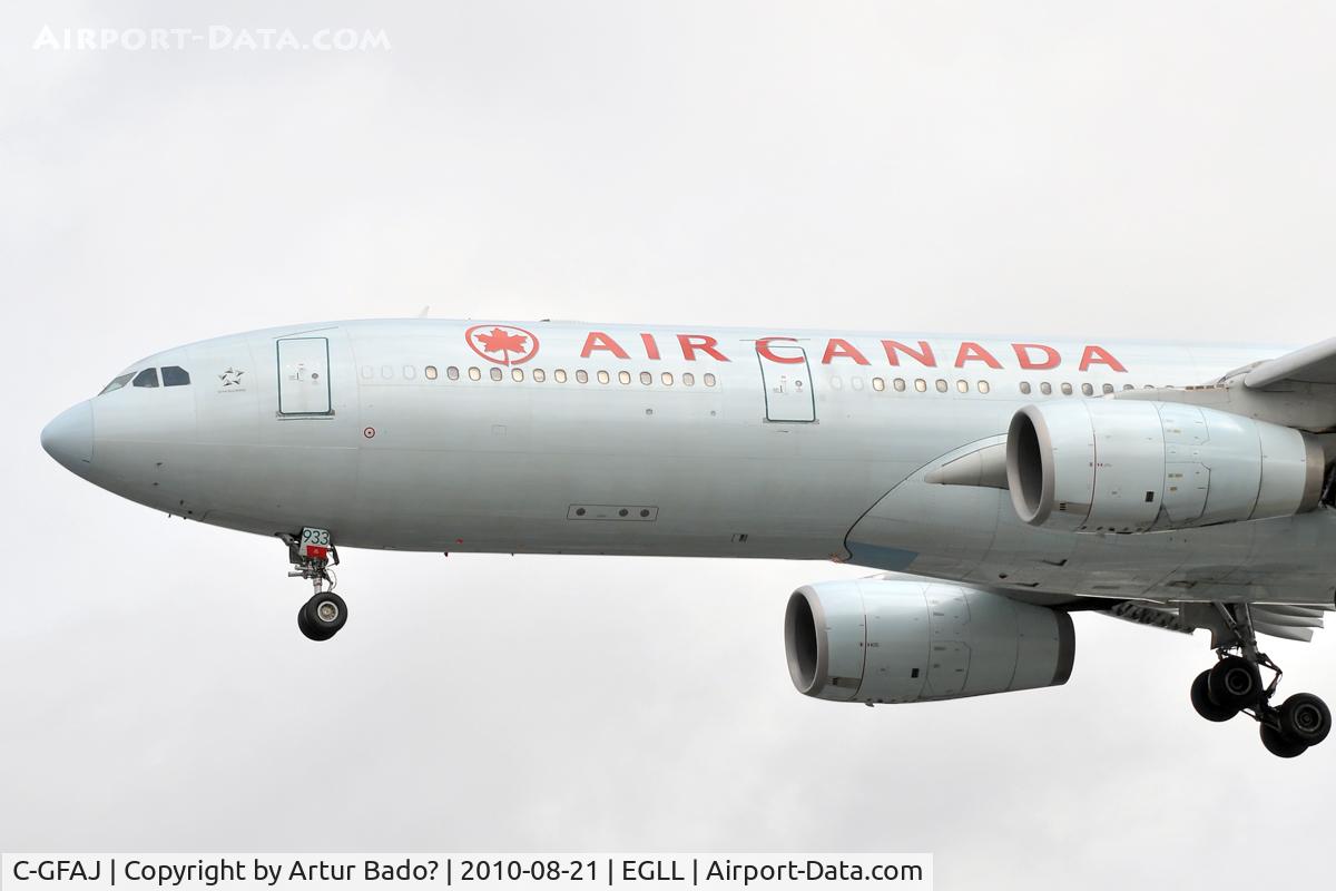 C-GFAJ, 1999 Airbus A330-343X C/N 0284, Air Canada