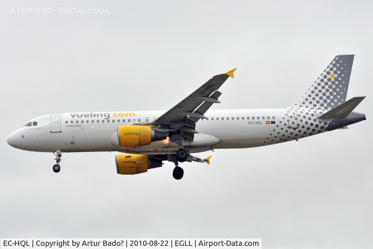 EC-HQL, 2001 Airbus A320-214 C/N 1461, Vueling