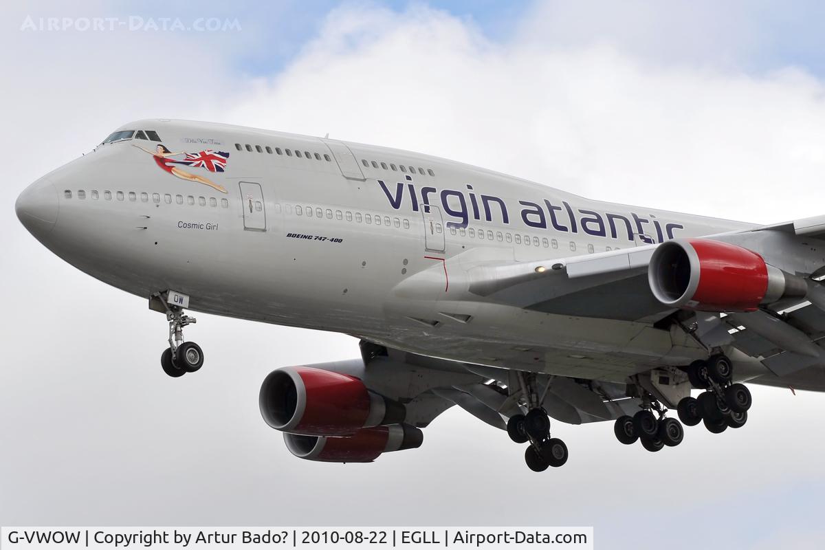 G-VWOW, 2001 Boeing 747-41R C/N 32745, Virgin Atlantic