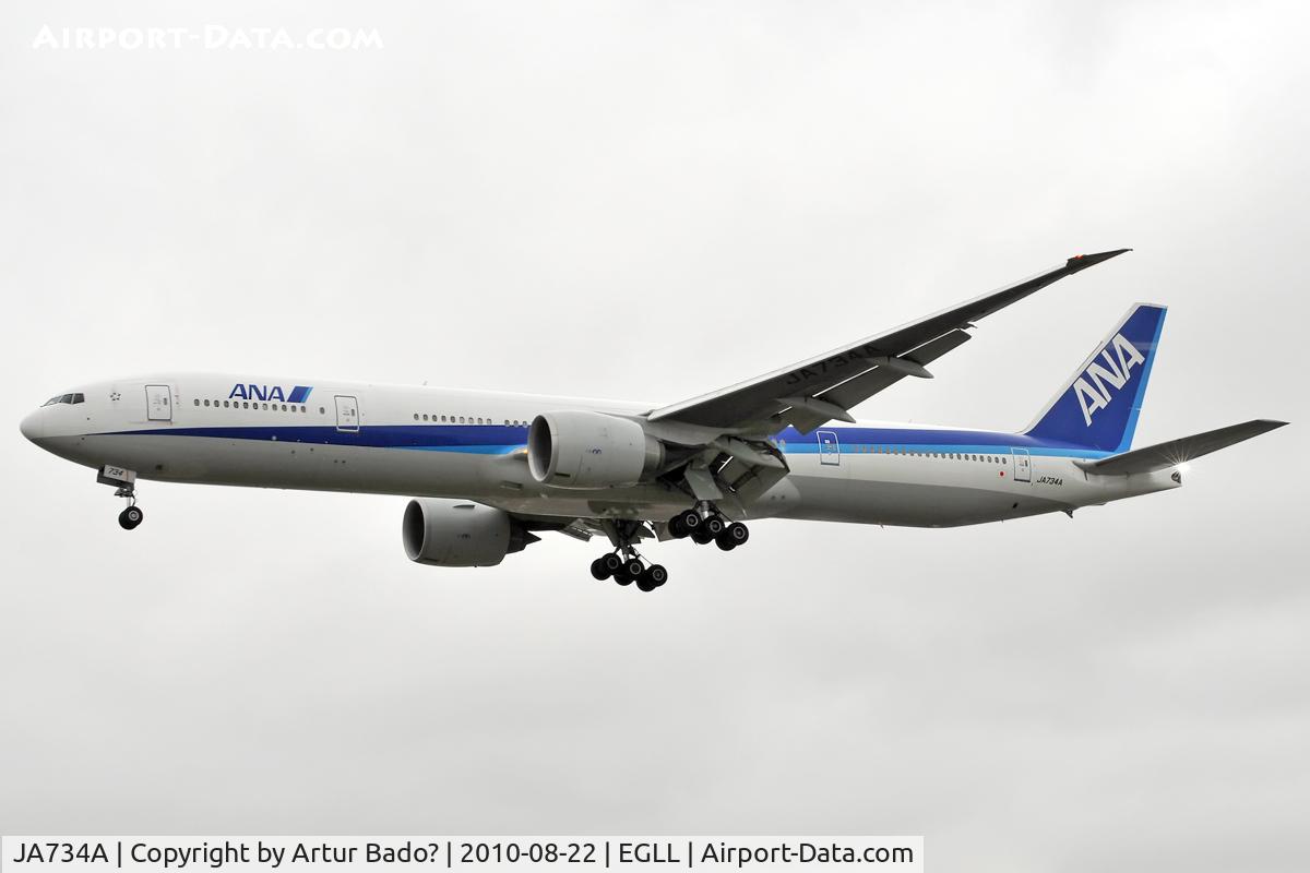 JA734A, 2006 Boeing 777-381/ER C/N 32649, ANA