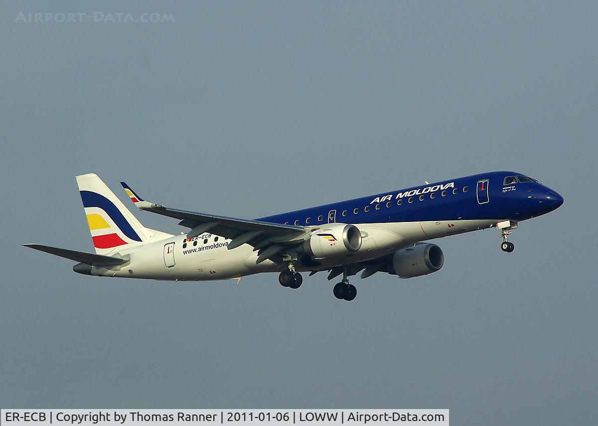 ER-ECB, 2009 Embraer 190LR (ERJ-190-100LR) C/N 19000325, Air Moldova ERJ-190