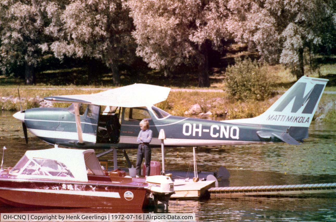 OH-CNQ, 1969 Reims FR172F Reims Rocket C/N FR172F-0077, Reims Cessna FR172F  , Finland  , Jul '72