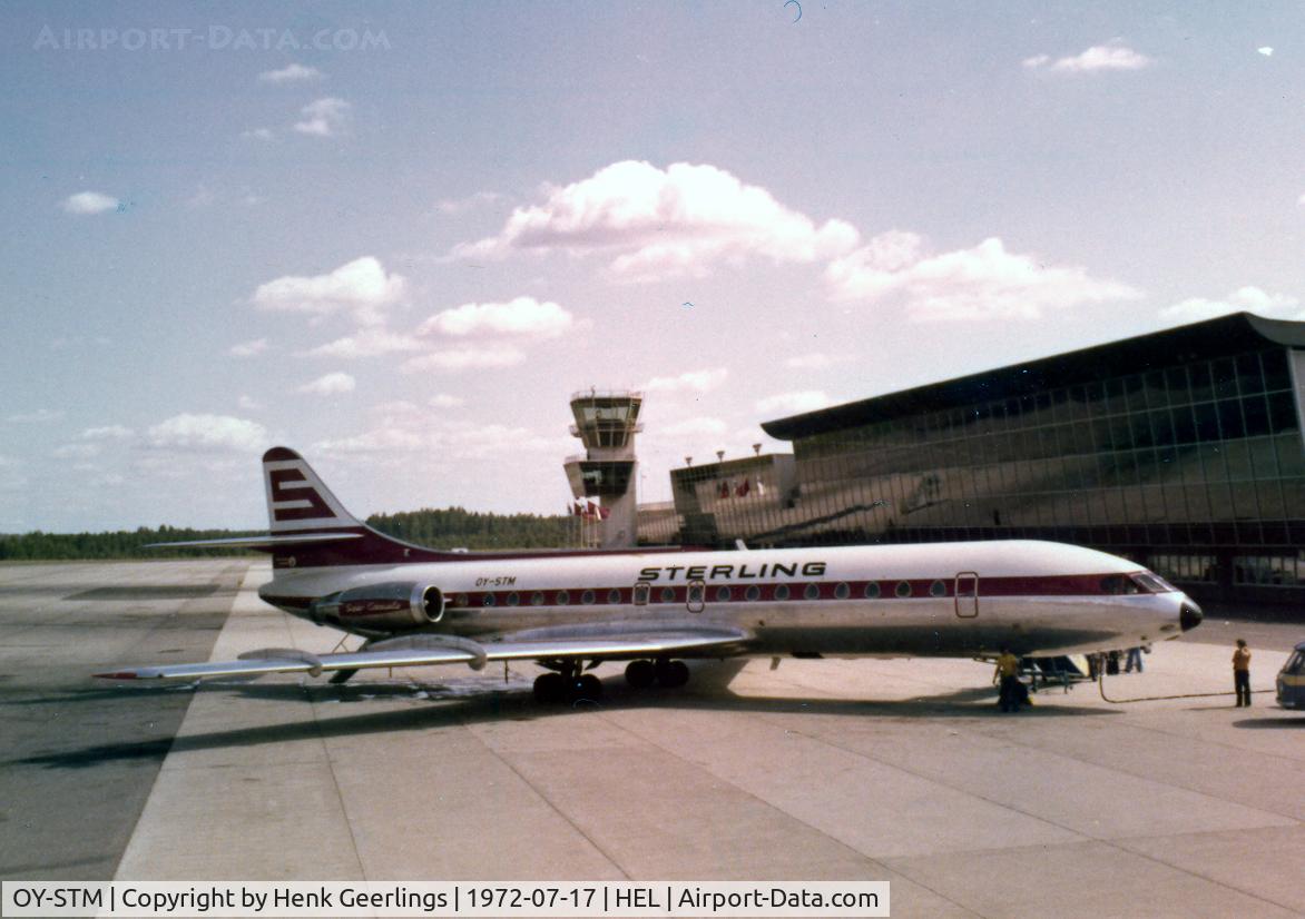 OY-STM, 1970 Sud Aviation SE-210 Caravelle 10B3 Super B C/N 268, Sterling Caravelle at HEL , Jul '72