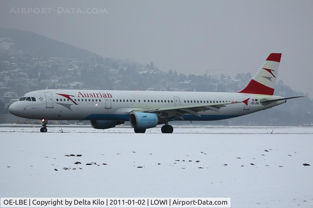 OE-LBE, 1998 Airbus A321-211 C/N 935, AUA [OS] Austrian Airlines