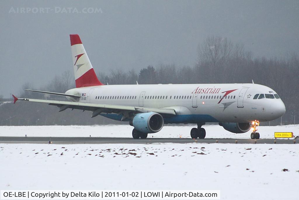 OE-LBE, 1998 Airbus A321-211 C/N 935, AUA [OS] Austrian Airlines