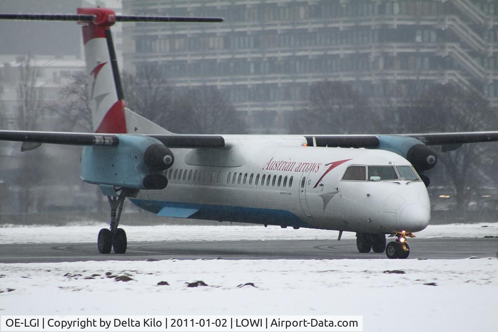 OE-LGI, 2004 De Havilland Canada DHC-8-402Q Dash 8 C/N 4100, TYR [VO] Austrian Arrows