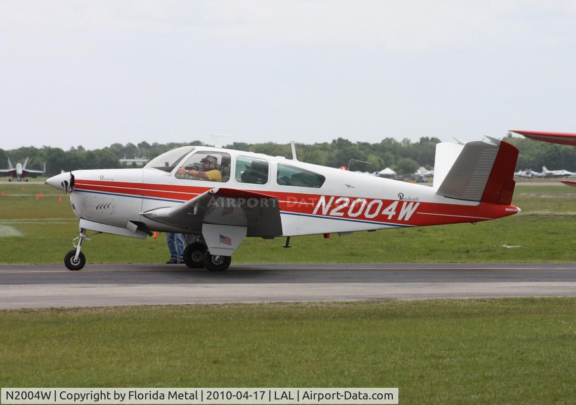 N2004W, 1965 Beech S35 Bonanza C/N D-7966, Beech S35
