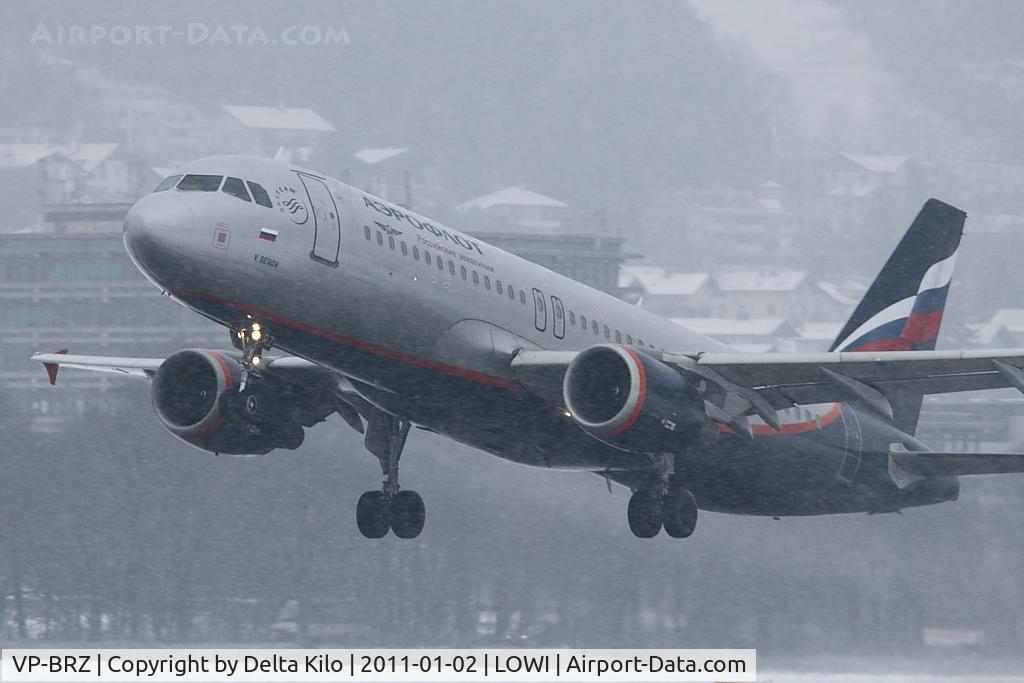 VP-BRZ, 2007 Airbus A320-214 C/N 3157, AFL [SU] Aeroflot