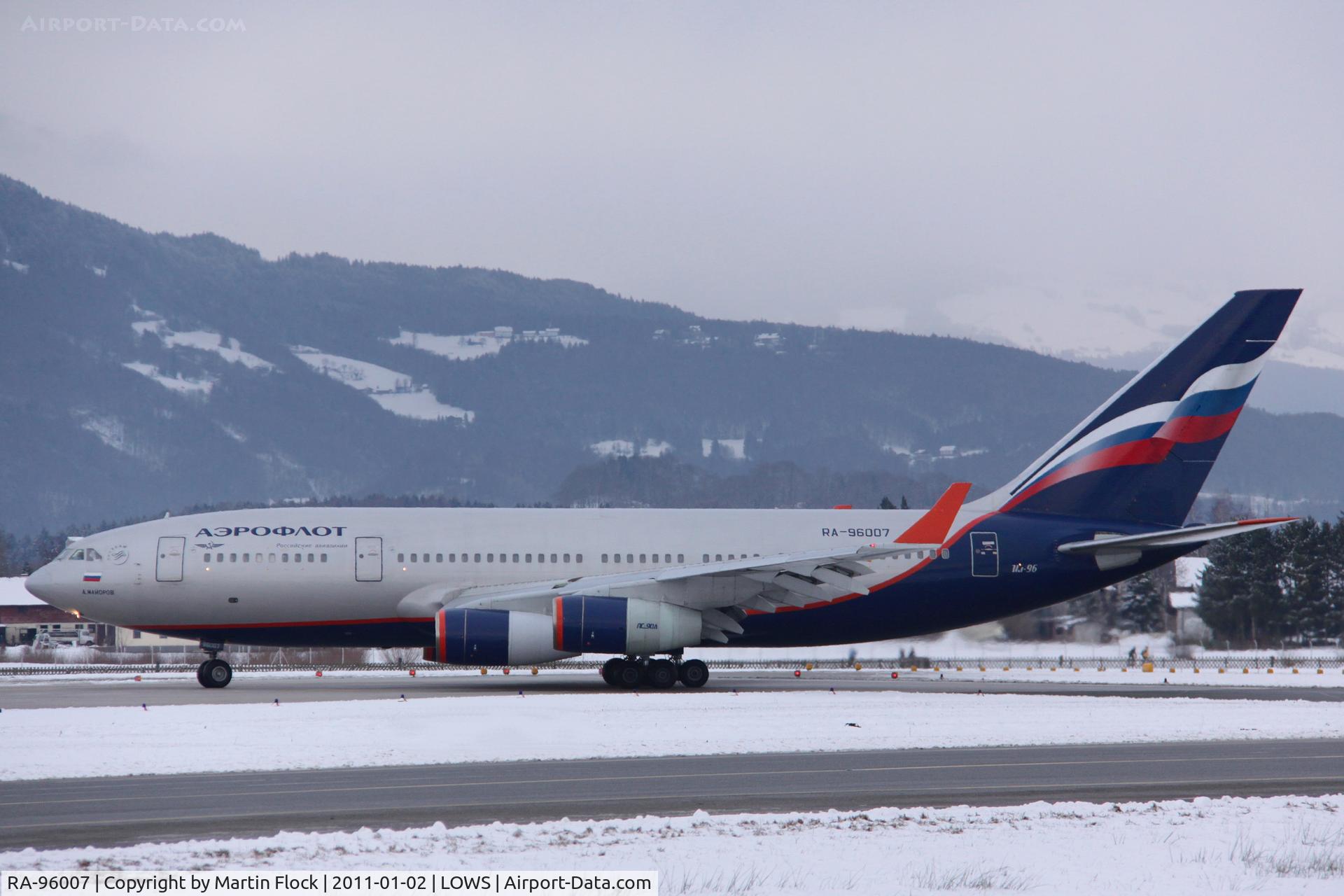 RA-96007, 1992 Ilyushin Il-96-300 C/N 74393201004, .