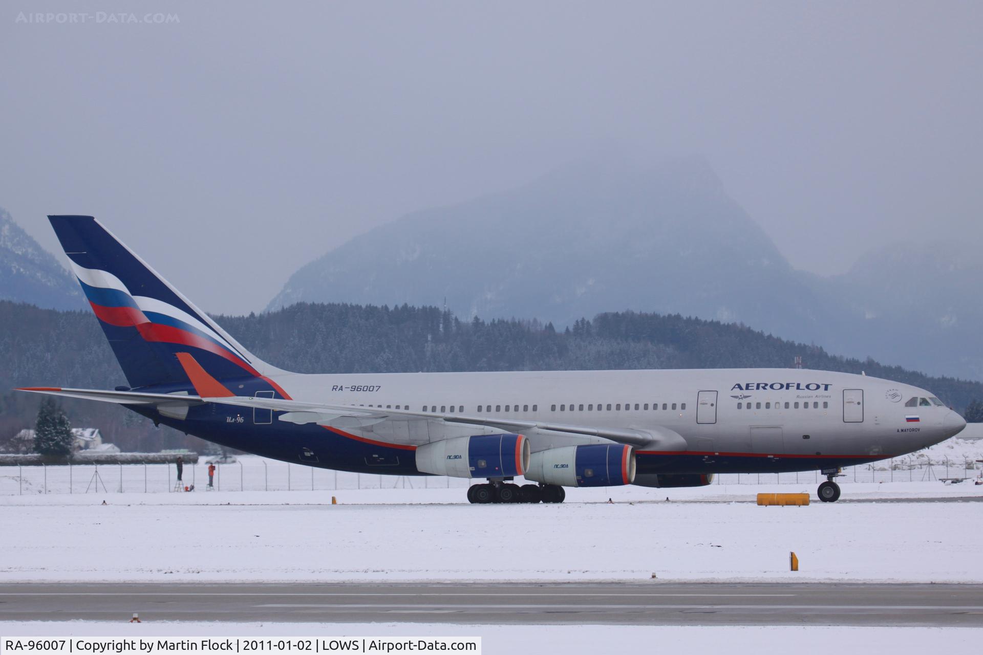 RA-96007, 1992 Ilyushin Il-96-300 C/N 74393201004, .