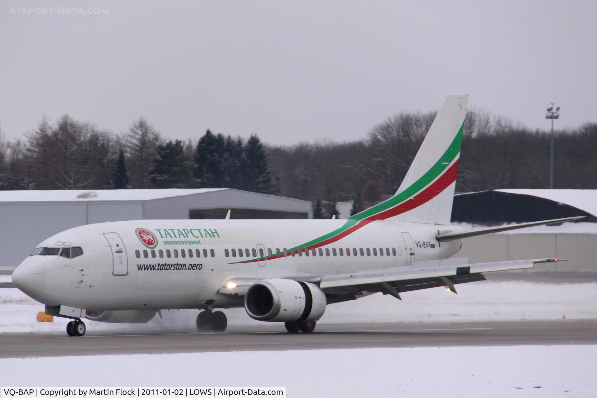 VQ-BAP, 1990 Boeing 737-322 C/N 24665, .