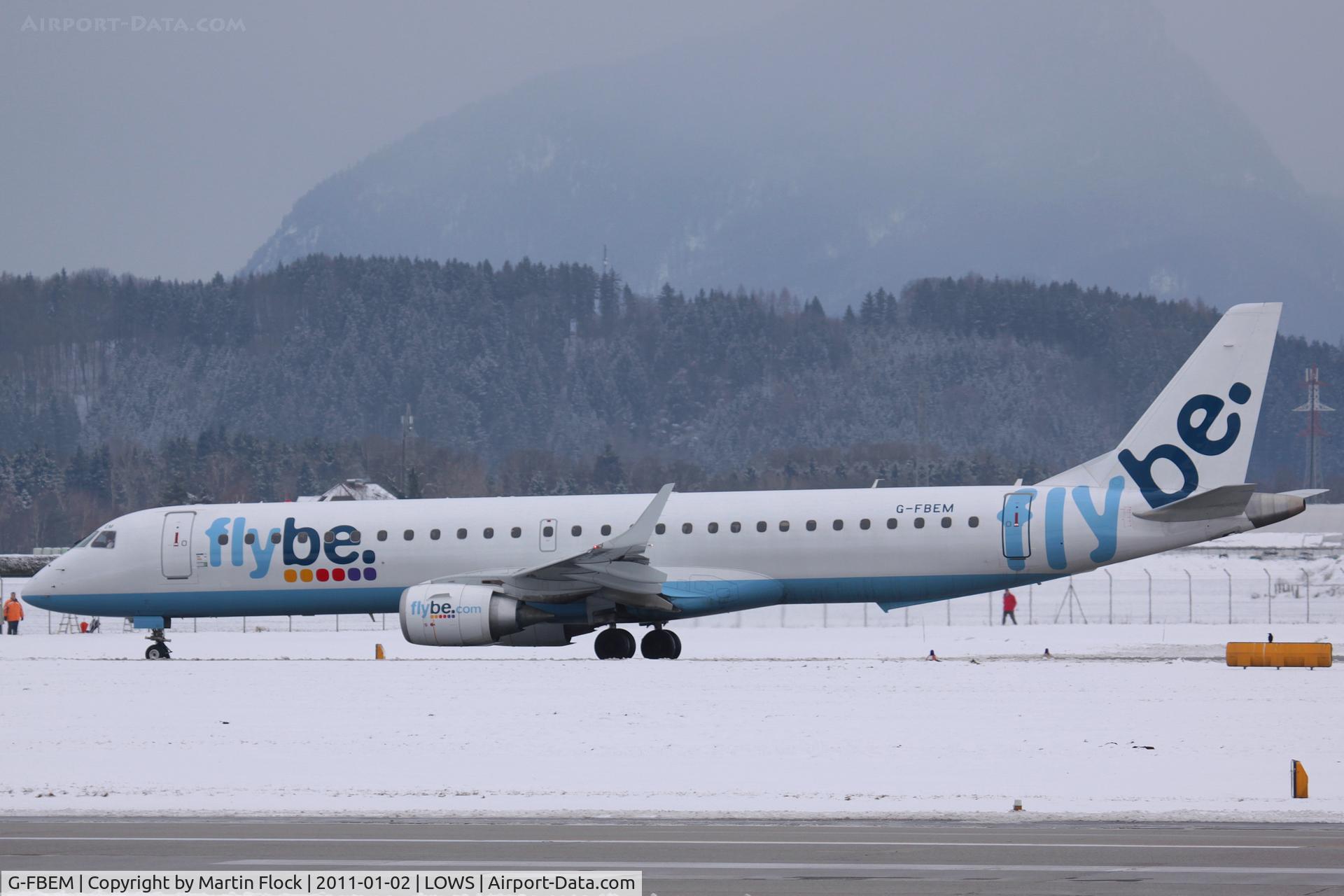 G-FBEM, 2008 Embraer 195LR (ERJ-190-200LR) C/N 19000204, .