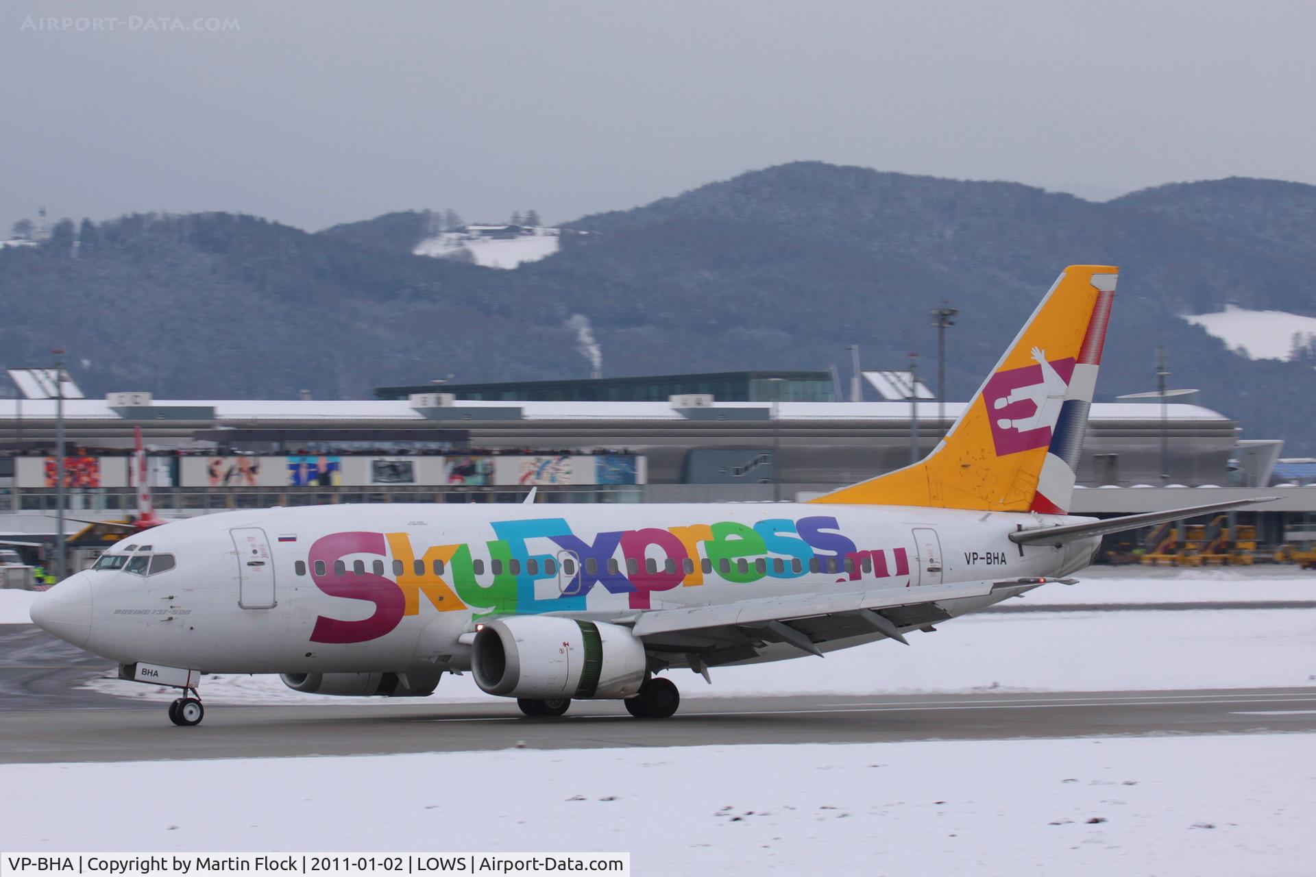 VP-BHA, 1992 Boeing 737-529 C/N 26538, .