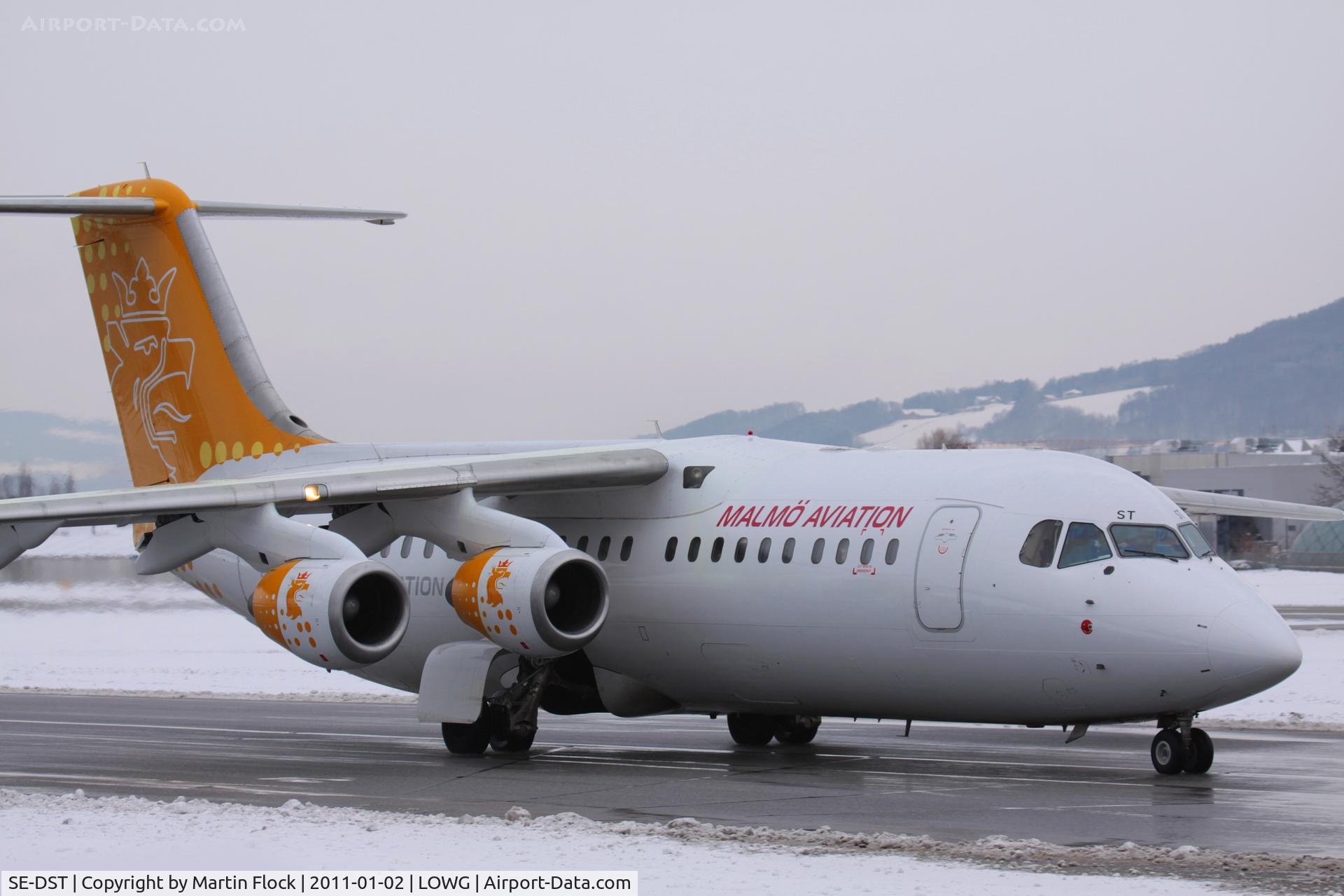 SE-DST, 1994 British Aerospace Avro 146-RJ100 C/N E3247, .