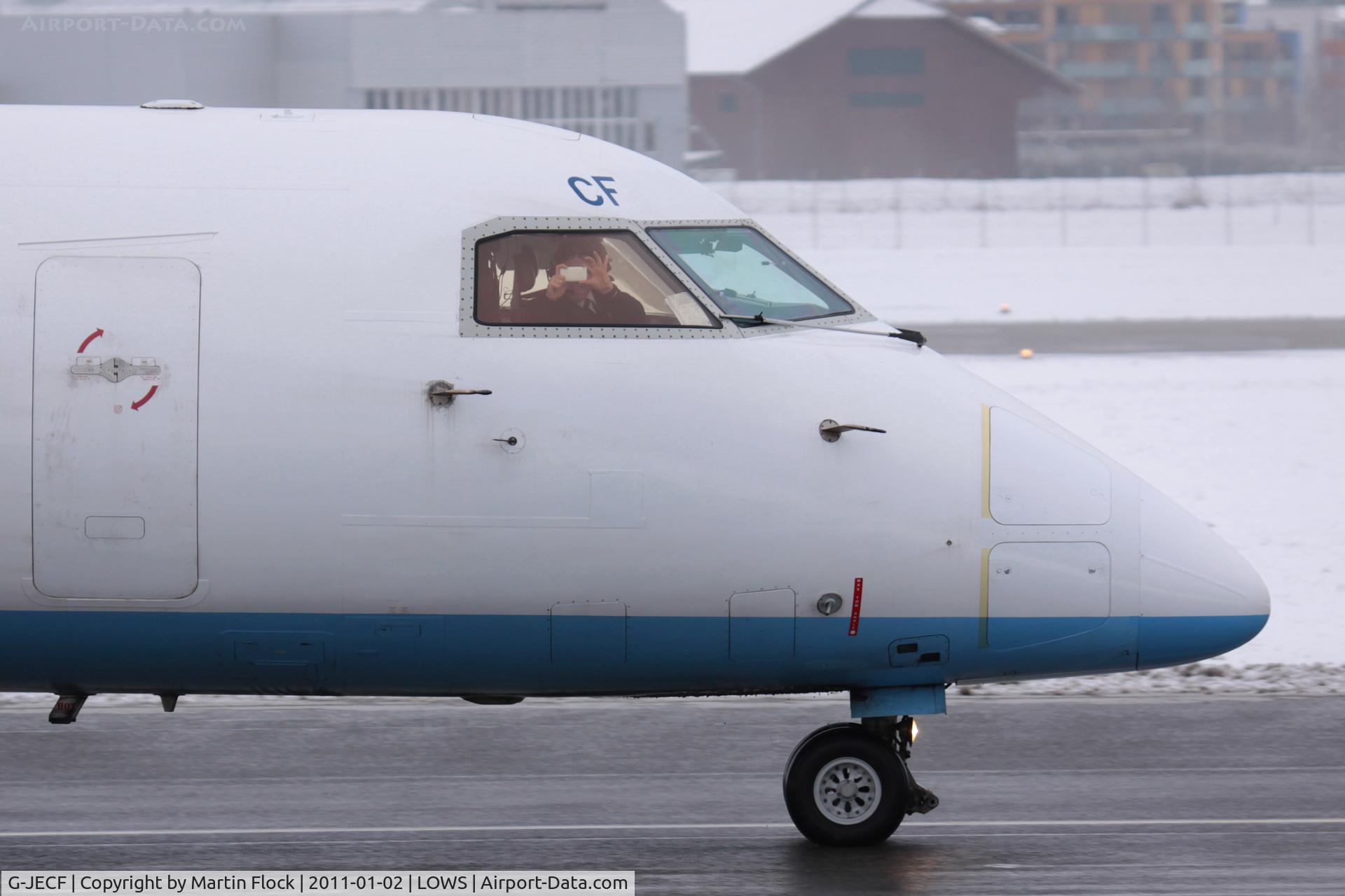 G-JECF, 2004 De Havilland Canada DHC-8-402Q Dash 8 C/N 4095, .