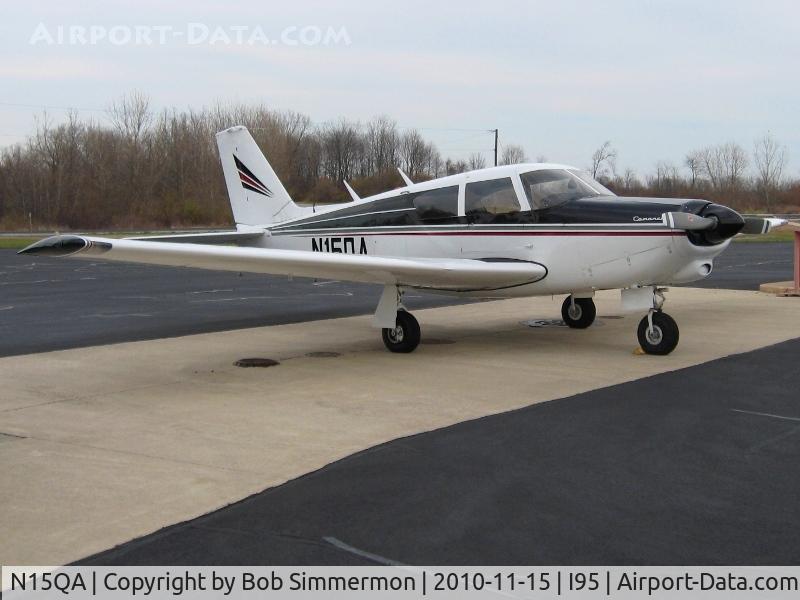 N15QA, 1960 Piper PA-24-260 Comanche C/N 24-2388, On the ramp at Kenton, Ohio