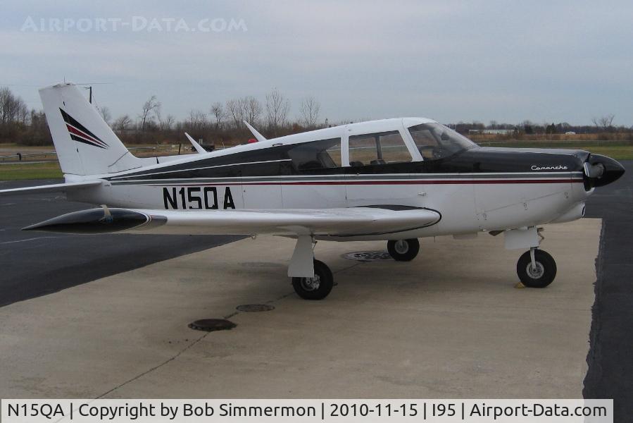 N15QA, 1960 Piper PA-24-260 Comanche C/N 24-2388, On the ramp at Kenton, Ohio just prior to departing for Fargo, N.D.