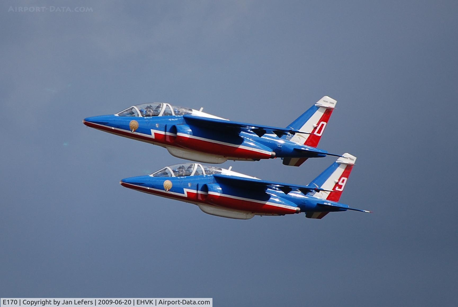E170, Dassault-Dornier Alpha Jet E C/N E170, Patrouille de France