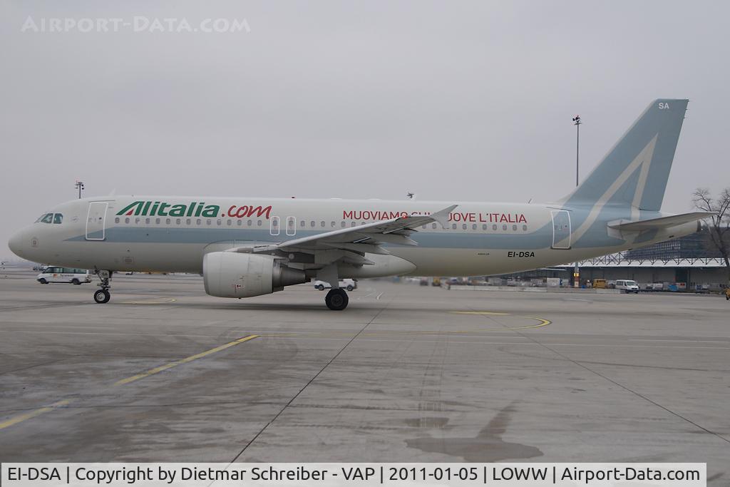 EI-DSA, 2006 Airbus A320-216 C/N 2869, Alitalia Airbus 320