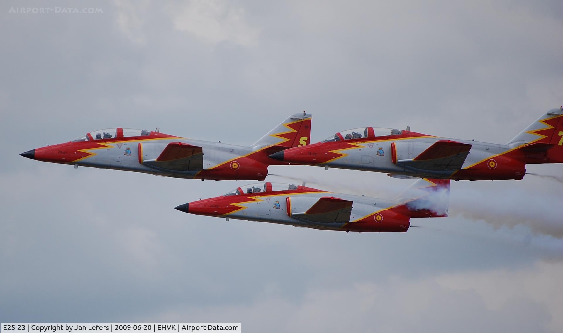 E25-23, CASA C-101EB Aviojet C/N EB01-23-023, Casa C-101 Alphajet E Patrulla Aguila