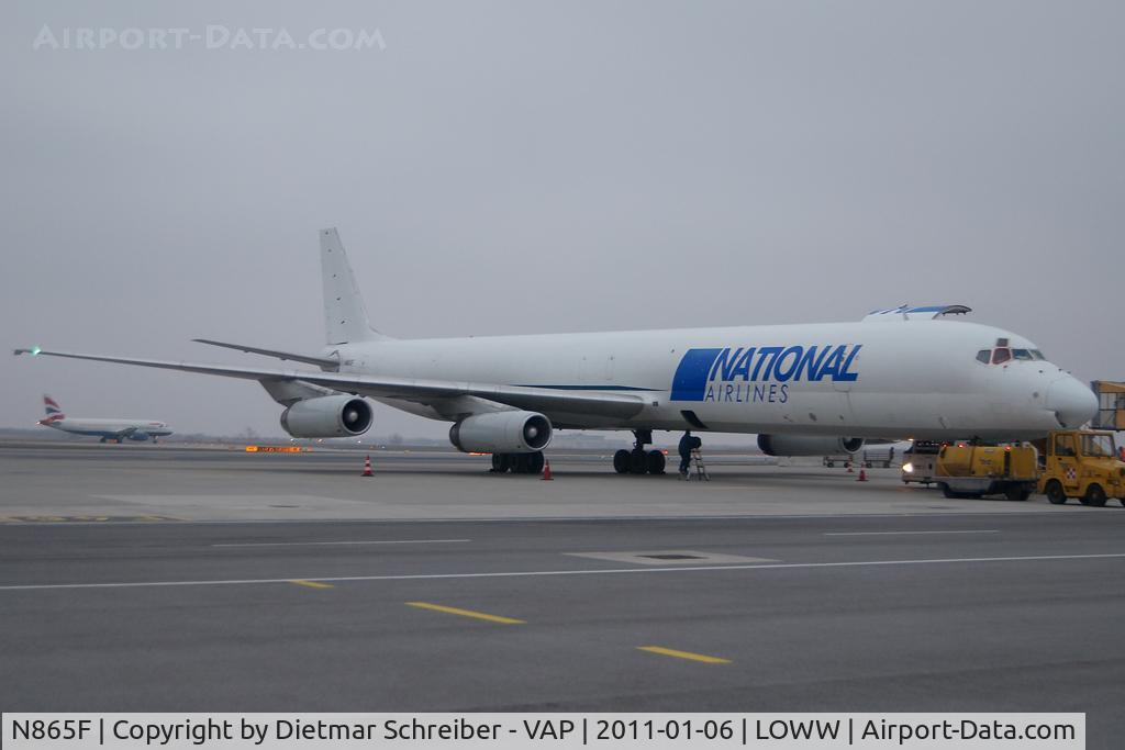 N865F, 1969 Douglas DC-8-63F C/N 46088, National Airlines Douglas DC8-63