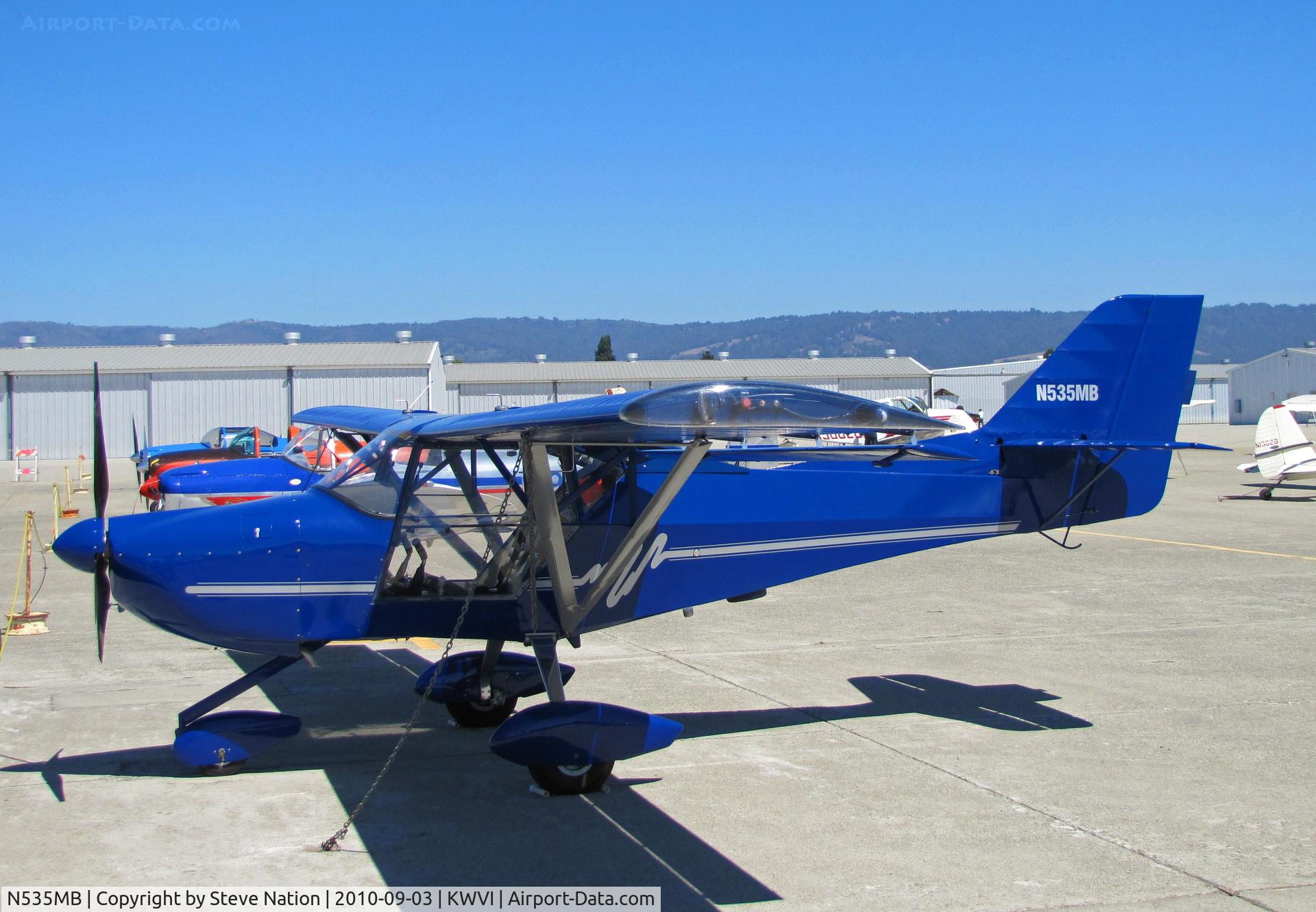 N535MB, Skystar Kitfox Series 5 Vixen C/N 9406-0011, 2005 Berglund Skystar 5 VIXEN in static display at 2010 Watsonville Fly-In