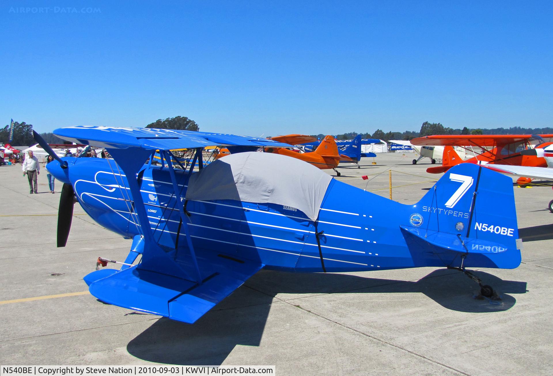 N540BE, Christen Eagle II C/N 0001 (N10AL), KSMO-based 1980 McCommon Christen Eagle II 