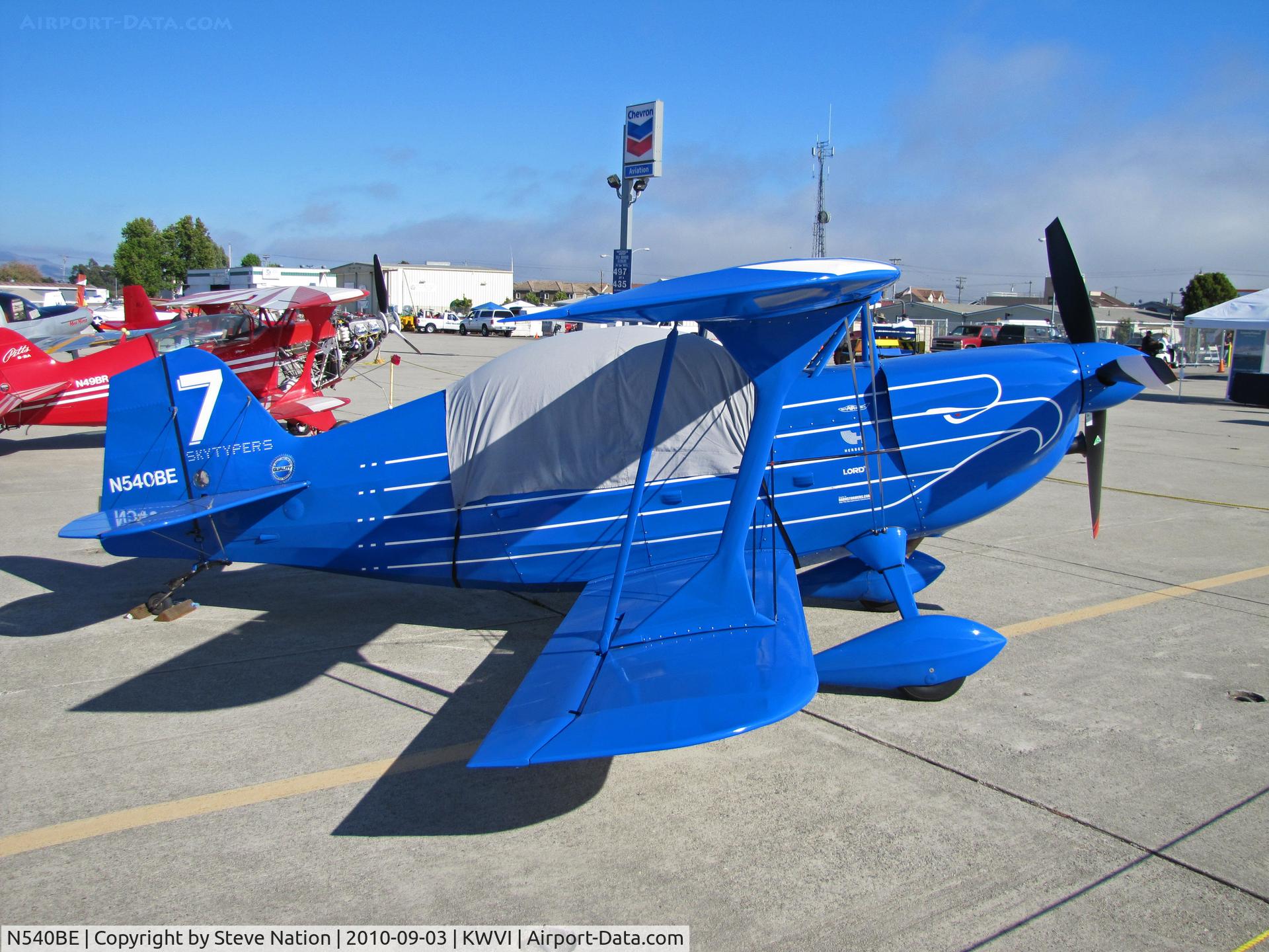 N540BE, Christen Eagle II C/N 0001 (N10AL), KSMO-based 1980 McCommon Christen Eagle II 
