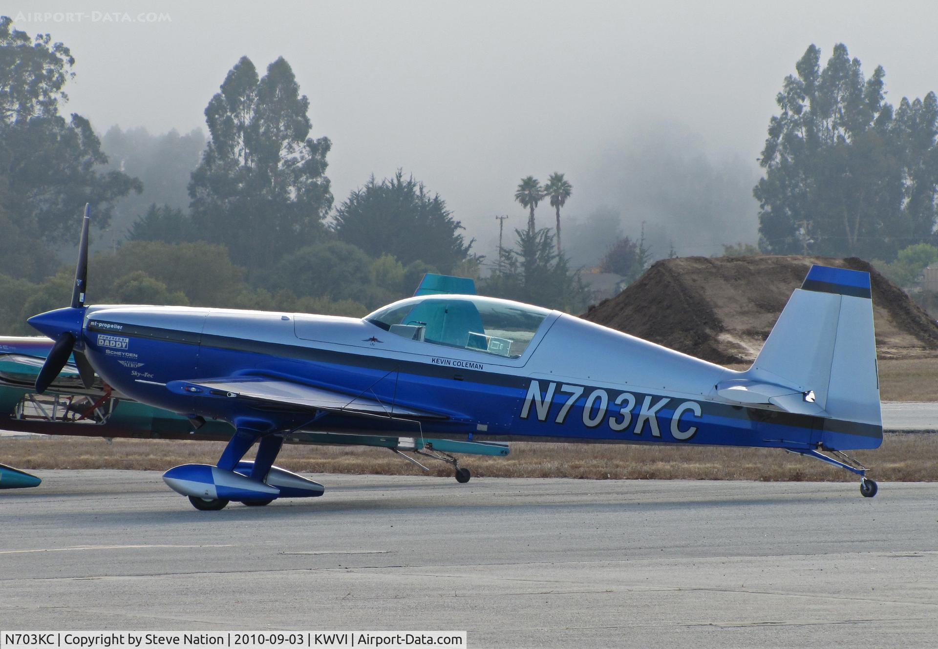 N703KC, 2007 Extra EA-300/L C/N 1275, 2007 Extra EA-300/L parked at 2010 Watsonville Fly-In