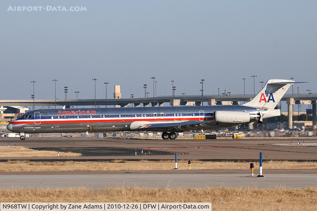 N968TW, 1999 McDonnell Douglas MD-83 (DC-9-83) C/N 53618, American Airlines at DFW Airport