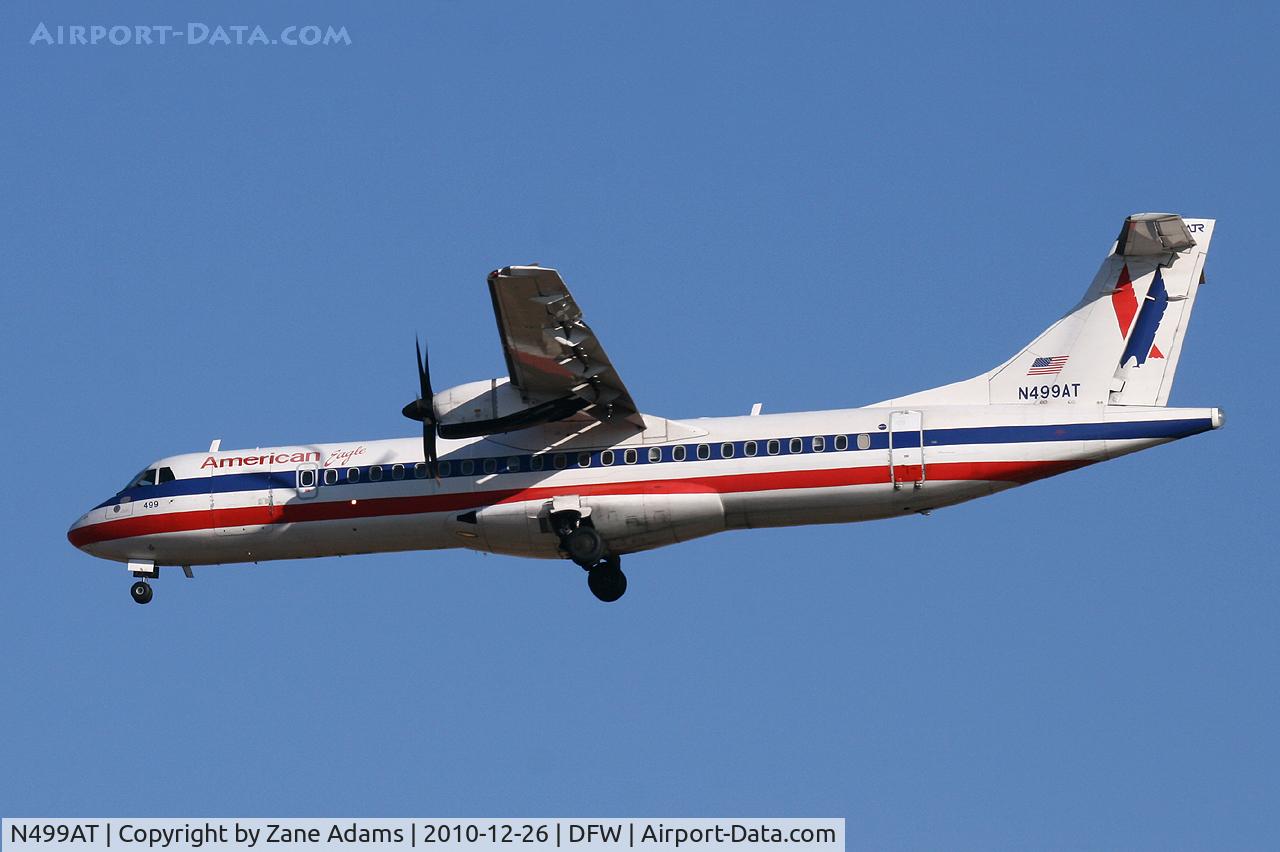 N499AT, 1997 ATR 72-212A C/N 499, American Eagle at DFW Airport