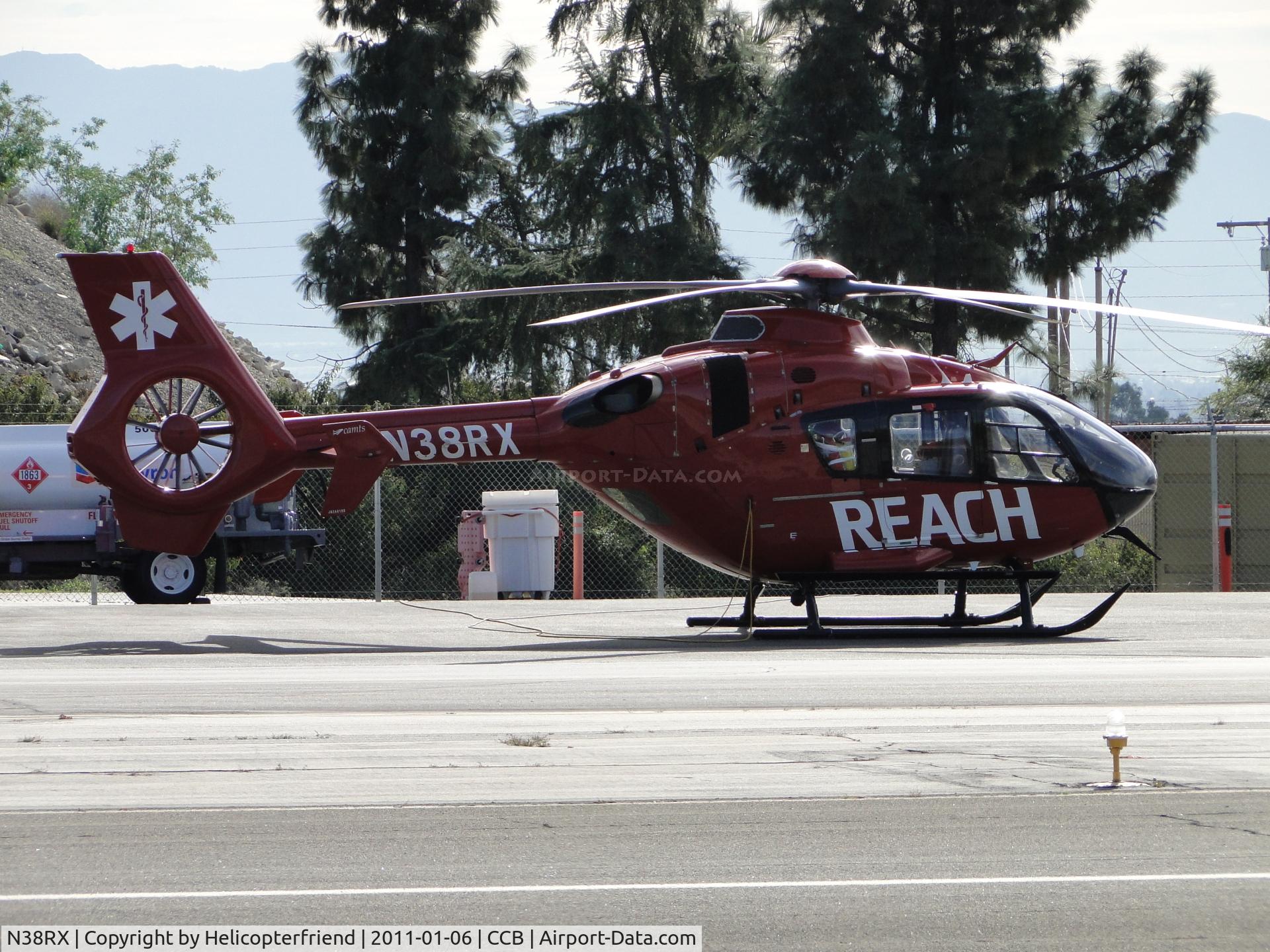 N38RX, Eurocopter EC-135P-2+ C/N 0749, Filling in for R39RX which is being maintained and inspected