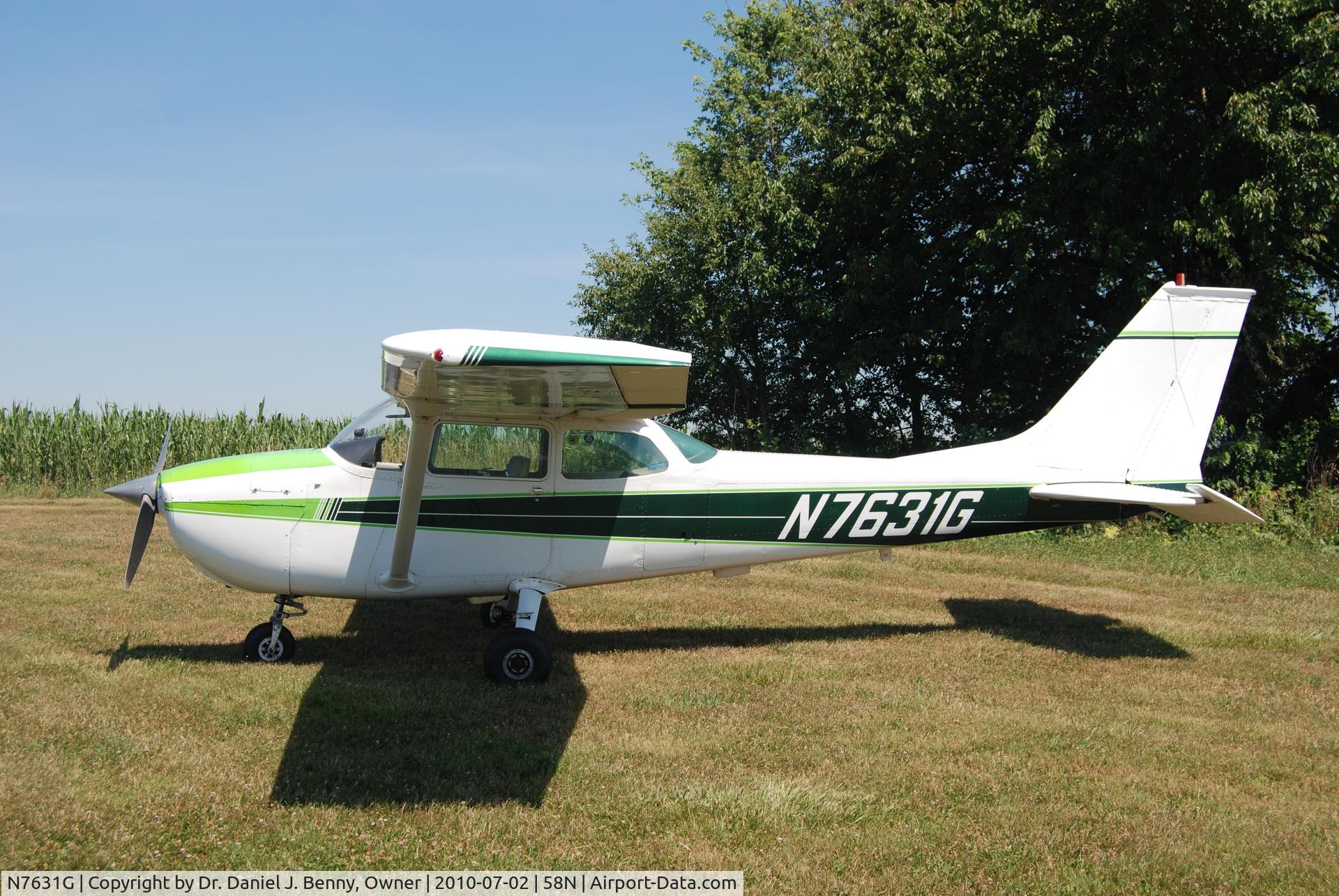 N7631G, 1970 Cessna 172L C/N 17259331, Cessna N7631G at Reigle Airport (58N)