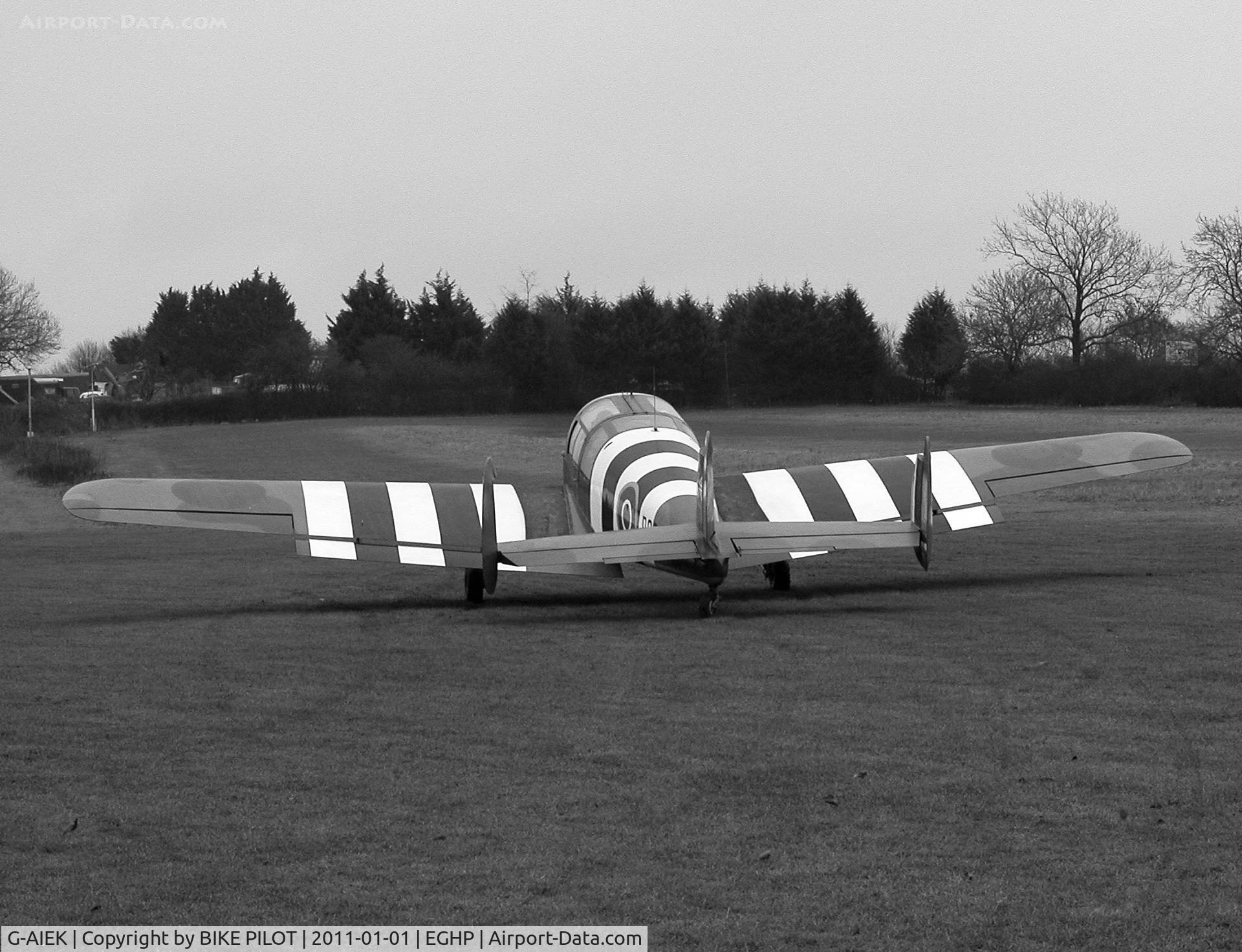 G-AIEK, 1946 Miles M38 Messenger 2A C/N 6339, Taxying for departure