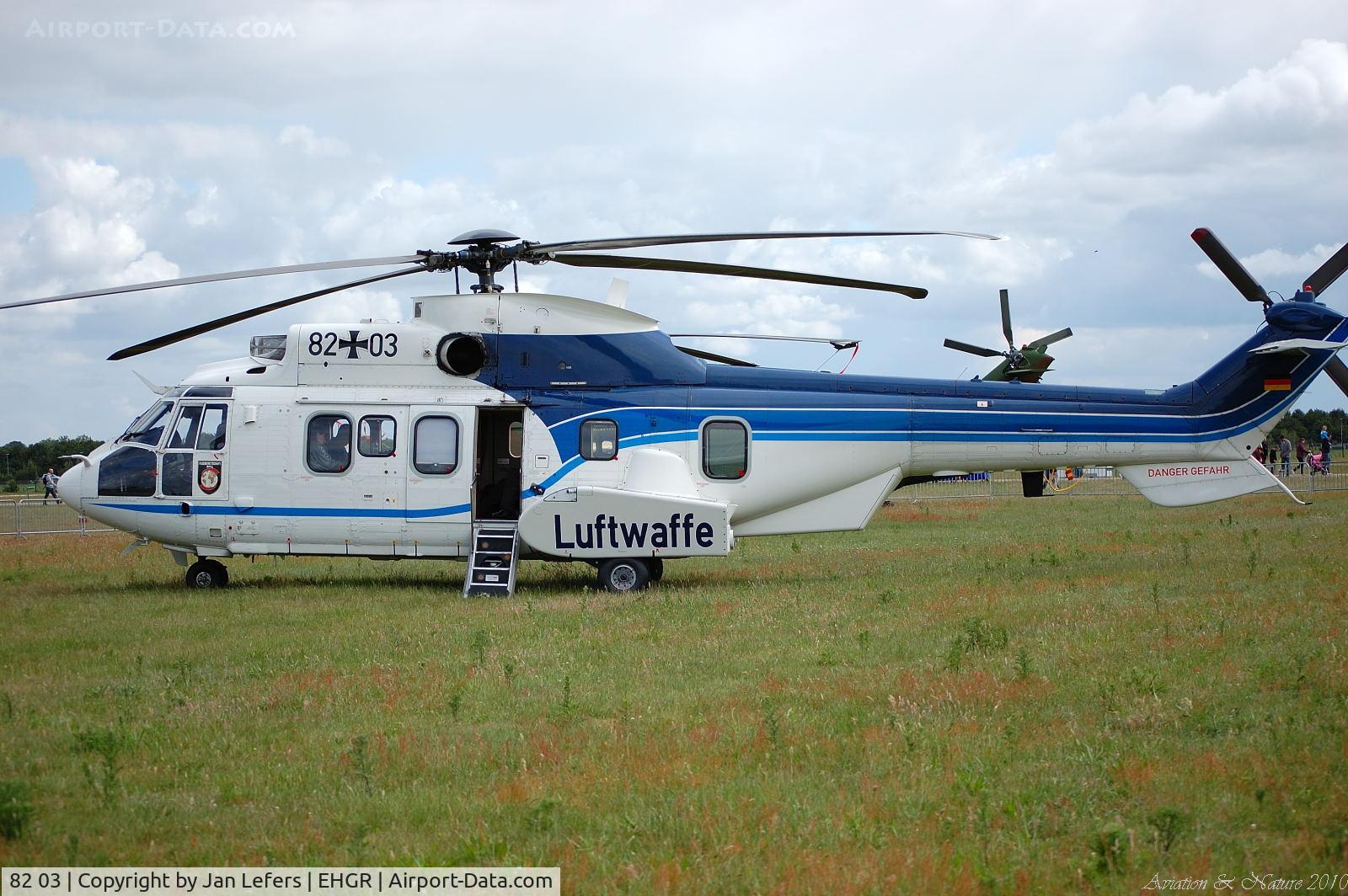 82 03, Eurocopter AS-532U2 Cougar C/N 2460, German Air Force