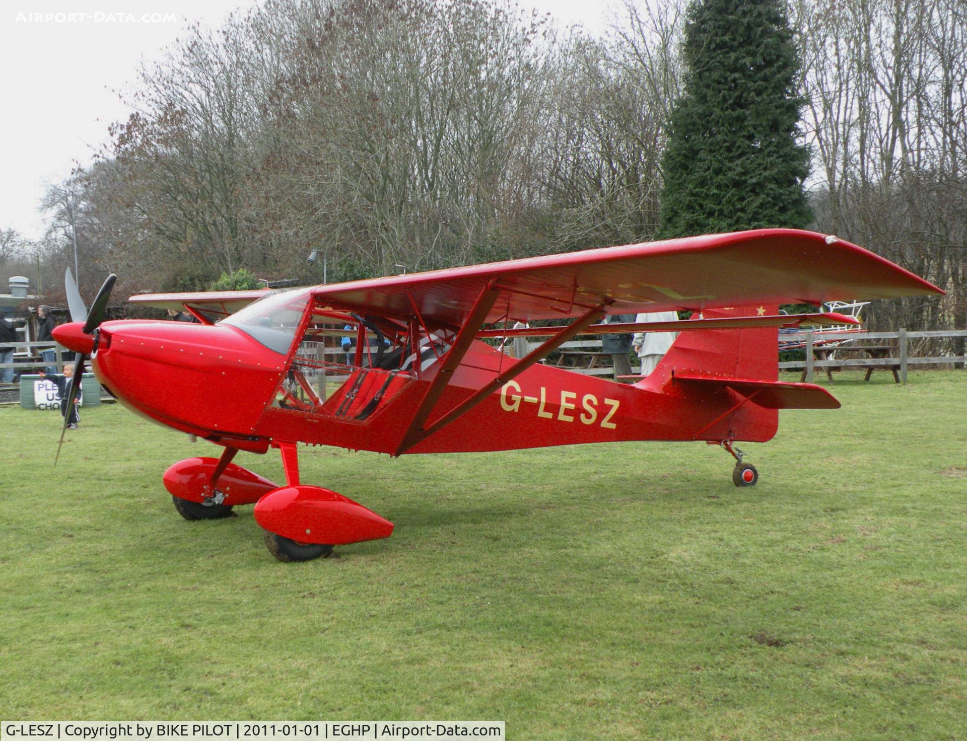 G-LESZ, 2003 Skystar Kitfox Series 5 C/N PFA 172C-12822, Not sure of current engine but previously had a Rotec R2800 radial engine
