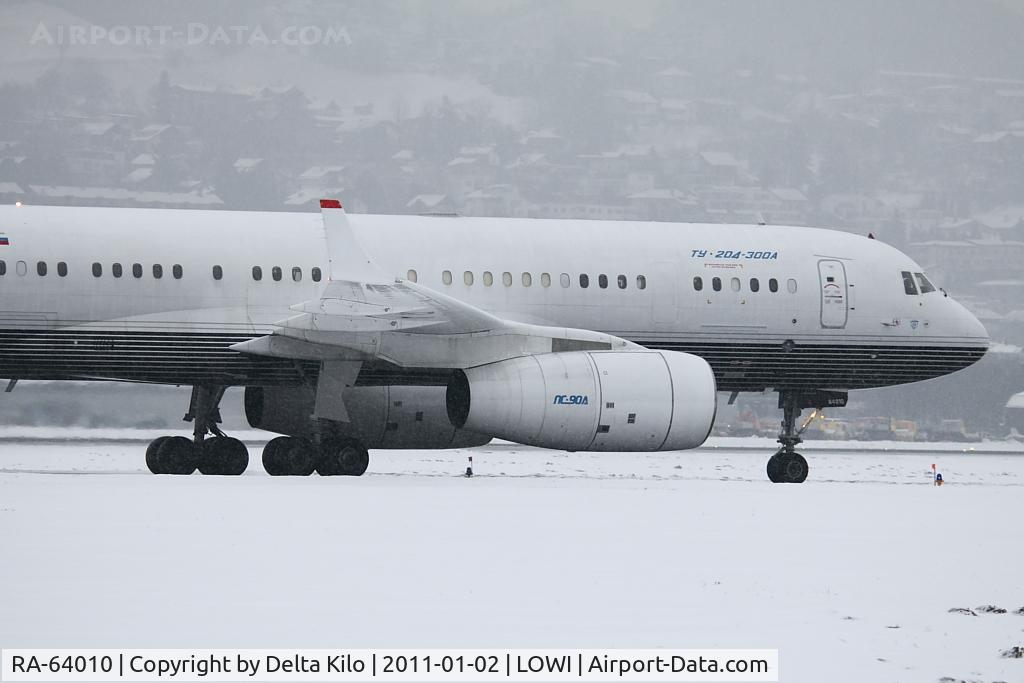 RA-64010, 1993 Tupolev Tu-204C C/N 145074-3164010, Business Aero