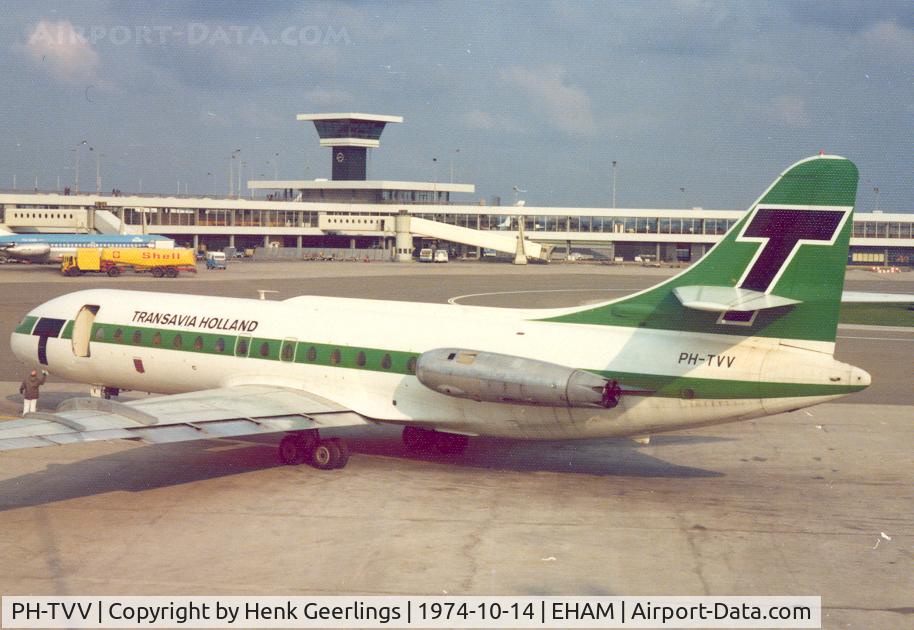 PH-TVV, 1960 Sud Aviation SE-210 Caravelle III C/N 44, Transavia Holland , Caravelle 3