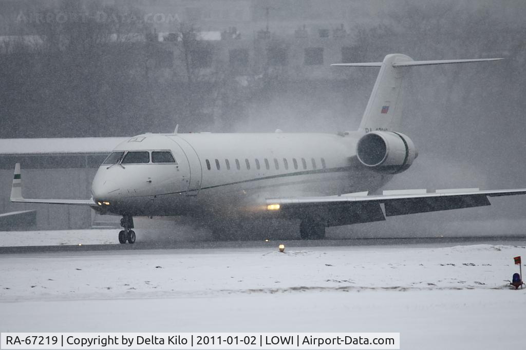 RA-67219, 2008 Bombardier Challenger 850 (CL-600-2B19) C/N 8090, KGL [7K] Kolavia