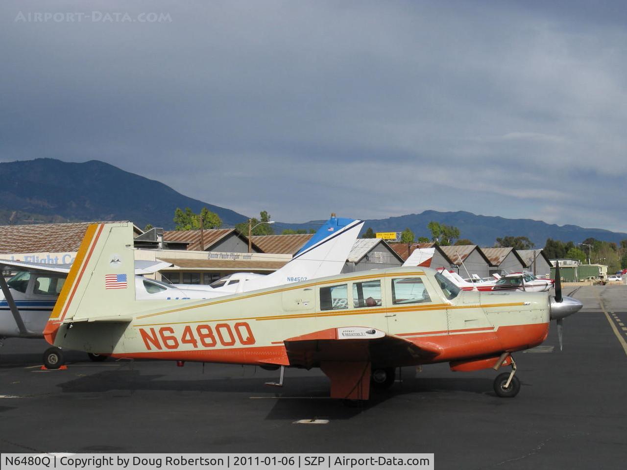 N6480Q, 1967 Mooney M20F Executive C/N 680022, 1967 Mooney M20F EXECUTIVE 21, Lycoming IO-360 200 Hp, long cabin