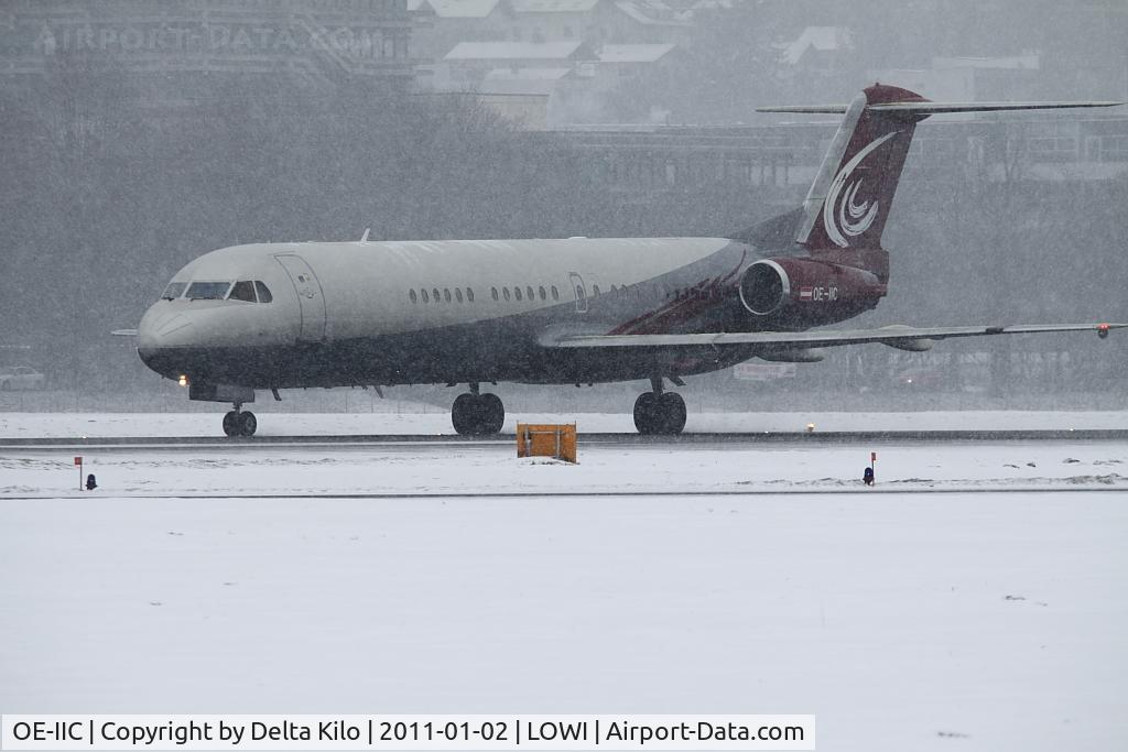 OE-IIC, 1992 Fokker 100 (F-28-0100) C/N 11406, MJF - MJet GmbH