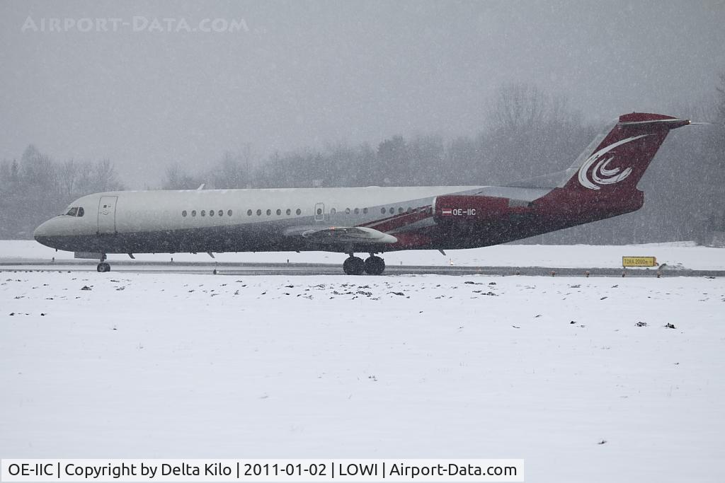 OE-IIC, 1992 Fokker 100 (F-28-0100) C/N 11406, MJF - MJet GmbH
