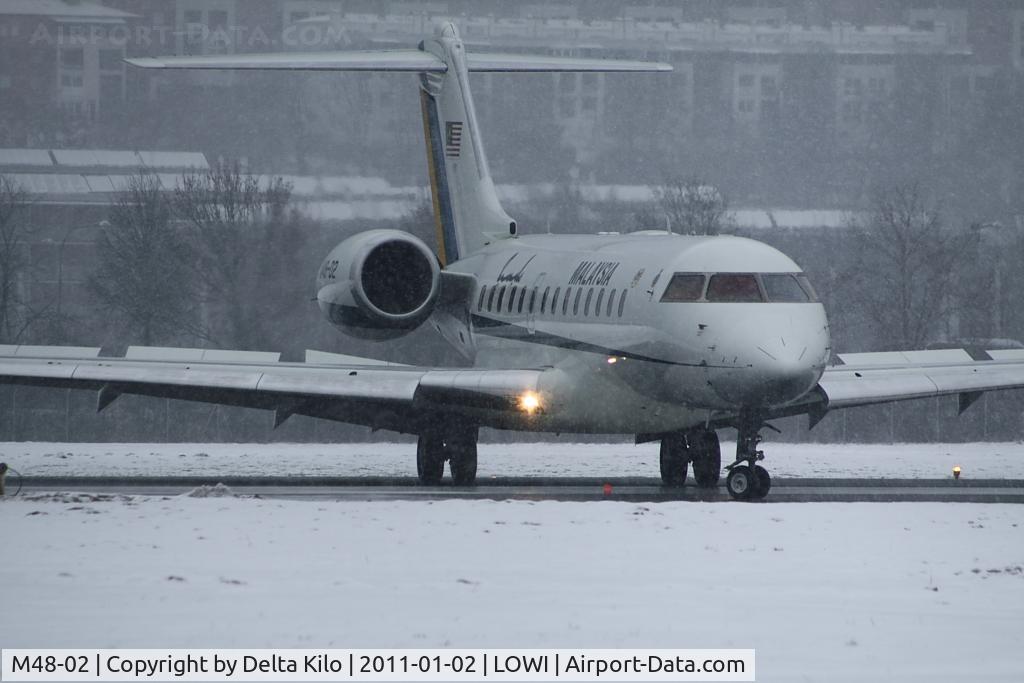 M48-02, 2001 Bombardier BD-700-1A10 Global Express C/N 9096, RMF - Royal Malaysian Air Force
Bombardier 	BD-700-1A10 Global Express		c/n9096