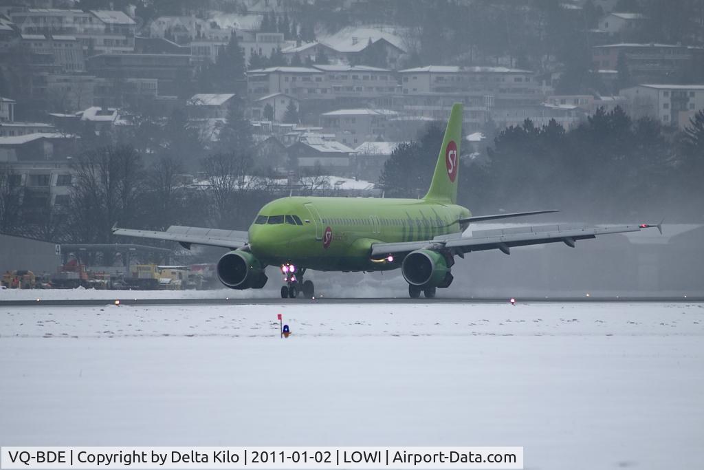 VQ-BDE, 2009 Airbus A320-214 C/N 3866, SBI [S7] S7 Airlines