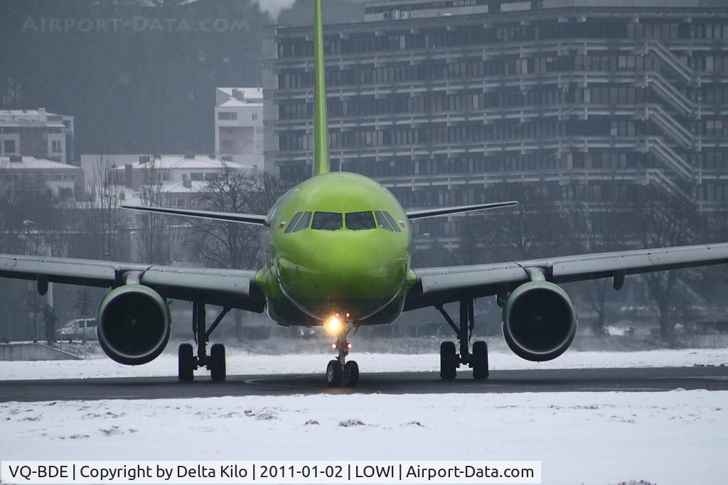 VQ-BDE, 2009 Airbus A320-214 C/N 3866, SBI [S7] S7 Airlines