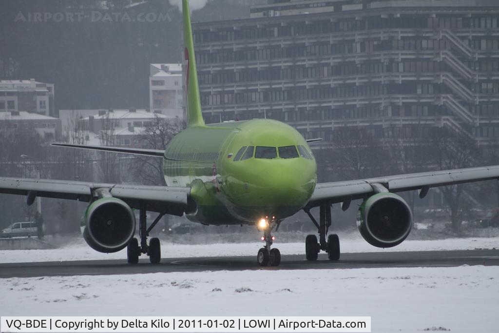 VQ-BDE, 2009 Airbus A320-214 C/N 3866, SBI [S7] S7 Airlines
