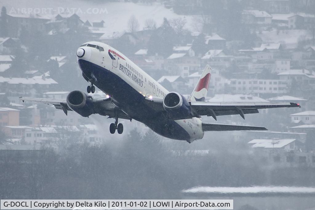 G-DOCL, 1992 Boeing 737-436 C/N 25842, BAW [BA] British Airways