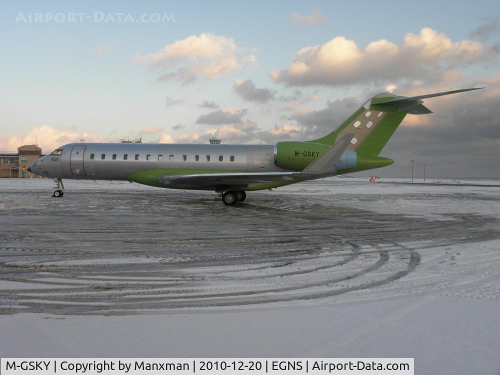 M-GSKY, 2010 Bombardier BD700-1A10 Global Express C/N 9420, New addition for the Manx Register