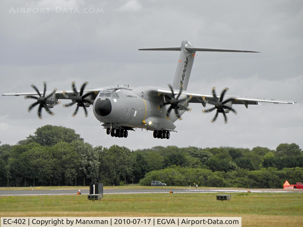 EC-402, 2010 Airbus A400M Atlas C/N 002, First UK display of the A400M